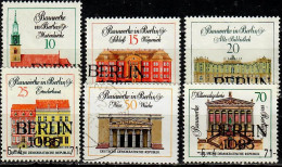 1971 Bedeutende Bauwerke (IV) Mi 1661-6 / Sc 1287-92 / YT 1351-6 Gestempelt / Oblitéré / Used - Gebraucht