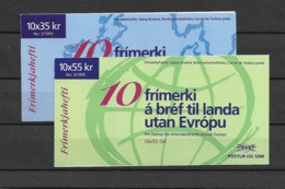 1995 MNH Iceland, Booklet Postfris - Markenheftchen