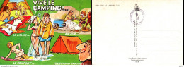 CP - Humour - Vive Le Camping - Humor
