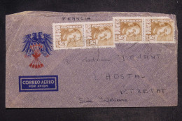 ESPAGNE - Enveloppe Militaire (de La Division Flechas ? Sans Doute) Pour Etretat / France - Par Avion - J 492 - Cartas & Documentos
