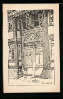 Künstler-AK Otto Ubbelohde: Hameln, Lückingsches Haus In Der Wendenstr. 8 - Ubbelohde, Otto