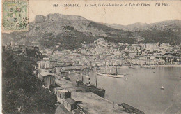 ZY 135- MONACO - LE PORT , LA CONDAMINE ET LA TETE DE CHIEN - 2 SCANS - La Condamine