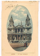 LONDON  ST PAUL CATHEDRAL 1910 - St. Paul's Cathedral