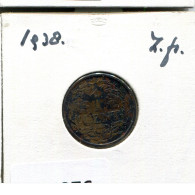 1 CENT 1938 NÉERLANDAIS NETHERLANDS Pièce #AU276.F.A - 1 Cent