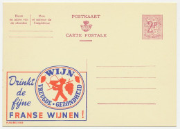 Publibel - Postal Stationery Belgium 1959 Wine - Wein & Alkohol