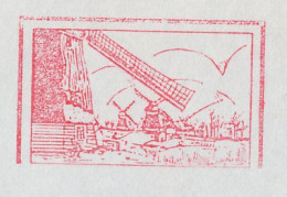 Meter Cover Netherlands 1974 Windmill - Stompetoren - Windmills