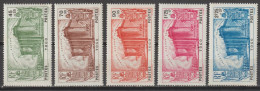 TOGO - 1939 - REVOLUTION SERIE COMPLETE YVERT N°177/181 * MLH - COTE = 90 EUR. - 1939 150e Anniversaire De La Révolution Française
