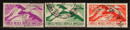 MEXICO 1956,1962,1975 SPECIAL DELIVERY SCOTT#E16,E18,E23 CV $1.40 - Messico