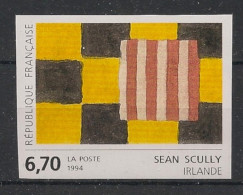 FRANCE - 1994 - N°YT. 2858a - Vitrail - Sean Scully - VARIETE Non Dentelé / Imperf. - Neuf Luxe ** / MNH / Postfrisch - 1991-2000