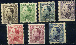 España 1930-1931 Alfonso XII Tipo Vaquer (nuevos) - Ungebraucht