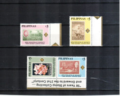 2000 Philippines Chess Stamp On Stamp Orchid MNH ** - Echecs