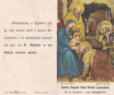 Calendarietto - Centro Sociale Gesu Divino Lavoratore - Caltanisssetta - Anno 1966 - Small : 1961-70