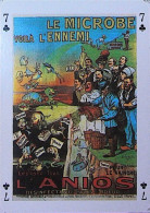 ► Carte à Jouer Grimaud (Dim 8 X 6 Cm) - Affiche  Contre Les Microbes ANIOS (Lille) - Plakate