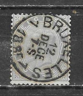 39  Emission De 1883 - Bonne Valeur - Oblit. Centrale BRUXELLES 7 - LOOK!!!! - 1883 Leopold II.