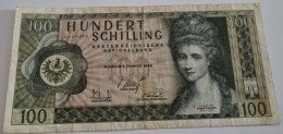 Austria 100 Schillings 1969 P-146 XF  Condition Look At The Picture - Austria