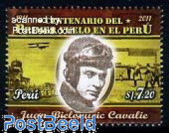 Peru 2011 First Flight Centenary 1v, Mint NH, Transport - Aircraft & Aviation - Flugzeuge