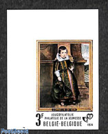 Belgium 1974 Youth Philately 1v, Imperforated, Mint NH, Philately - Art - Paintings - Nuovi