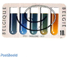 Belgium 1971 Insuline 1v, Imperforated, Mint NH, Health - Science - Health - Chemistry & Chemists - Nuovi