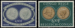 327/328** - 25e Anniversaire De L'institut Royal Colonial/25e Verjaardag Van Het Koninklijk Koloniaal Instituut - Ungebraucht