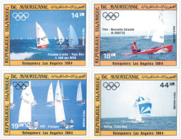 764914 HINGED MAURITANIA 1984 23 JUEGOS OLIMPICOS VERANO LOS ANGELES 1984 - Mauritania (1960-...)