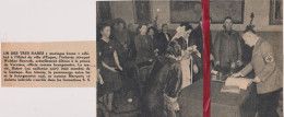 Eupen 1940 - 'mariage Bruns' à L'Hotel De Ville - Orig. Knipsel Coupure Tijdschrift Magazine - 1946 - Non Classificati
