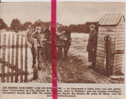 L'Ile De Bornholm Danemark - évacuation Des Allemands - Orig. Knipsel Coupure Tijdschrift Magazine - 1946 - Non Classificati