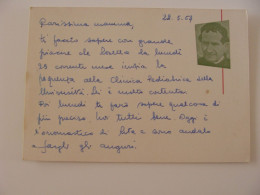 1964  BARI   DON MARIO  ISTITUTO SALESIANO  REDENTORE   S. GIOVANNI BOSCO  JOANNES BOSCO VIAGGIATA  COME DA FOTO - Heiligen