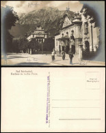 Ansichtskarte Bad Reichenhall Kurhaus M. Kaffee Flora. - Fotokarte 1928 - Bad Reichenhall