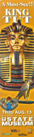 Marque Page A Must-See !! KING TUT . STATE MUSEUM - Bookmarks