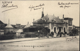 CP CPA Carte Postale Ancienne 14 Calvados Courseulles Sur Mer Le Restaurant Du Parc Aux Huitres 32 LL CAD 1916 - Courseulles-sur-Mer
