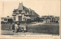 CP CPA Carte Postale Ancienne 14 Calvados Courseulles Sur Mer Restaurant Des Parcs Aux Huitres Salle Des Fêtes BF Paris - Courseulles-sur-Mer