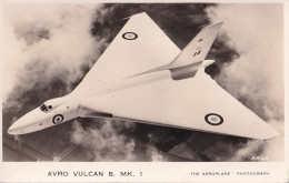 Aviation - Military Aircraft AVRO Vulcan B.MK 1 Old Postcard - 1946-....: Modern Era