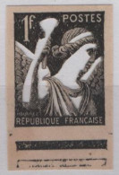 France 1939 Coussinet D'impression Y&T432 - 1939-44 Iris