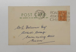 SC171 GREAT BRITISH POSTED POSTCARD 1950 With Nice SLOGAN + Clear Postmark "ABERDEEN" - Covers & Documents
