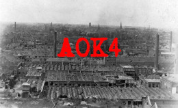 59 Nord ARMENTIERES 1918 Vue Generale Panorama Occupation Allemande Ruines Lys Nordfrankreich Usine Flandern - Armentieres