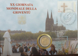 VATICANO 2005  BUSTA NUMISMATICA FILATELICA  " Giornata Mondiale Della Gioventù" N.5017 - Vaticano