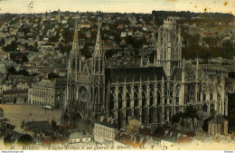 France (76) Seine Maritime - Rouen - L'Eglise St-Ouen Et Vue Générale De Bihorel - Rouen