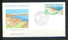 BO2-7  Saint-Pierre-et-Miquelon FDC 1er Jour N° 452    A Saisir !!! - Cartas & Documentos