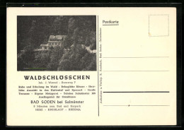 AK Bad Soden Bei Salmünster, Hotel Waldschlösschen - Bad Soden