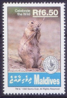 Maldives 1993 MNH, Prairie Dog, Rodents - Nager