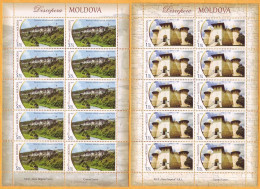 2018 Moldova Moldavie Discover Moldova  Cultural And Natural Reserve Old Orhei (Orheiul Vechi), Soroca Sheetletc Mint - Klöster