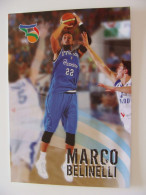 MARCO BELINELLI   SPORT PALLACANESTRO BASKET  SQUADRA NAZIONALE ITALIANA NON VIAGGIATA "°°°° - Basketball