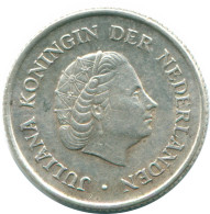 1/4 GULDEN 1965 ANTILLAS NEERLANDESAS PLATA Colonial Moneda #NL11282.4.E.A - Antillas Neerlandesas