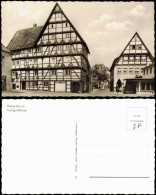 Ansichtskarte Soest Freiligrathhaus Fachwerkhaus Strassen Ansicht 1960 - Soest