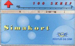 ICELAND - L&G - SIMINN - BLUE BUBBLES - 108C - Island