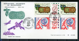 BO2-8  Mauritanie FDC 1er Jour N° 413A + 414A  PhilexAfrique 2  Juin 1979   A Saisir !!! - Mauritania (1960-...)