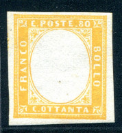 Cent. 80 Della IV Emissione - Prova - Sardinia