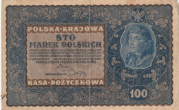 BANCONOTA POLONIA 100 1919 VF  (BM69 - Poland