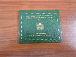 2 Euro Vaticano 2018 Anno Culturale - Vaticano