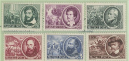 HONGRIE-1952 -Y&T   N° 1034 /1039 N*.DENT 12x12 1/2-SÉRIE COMPLÈTE - Ungebraucht